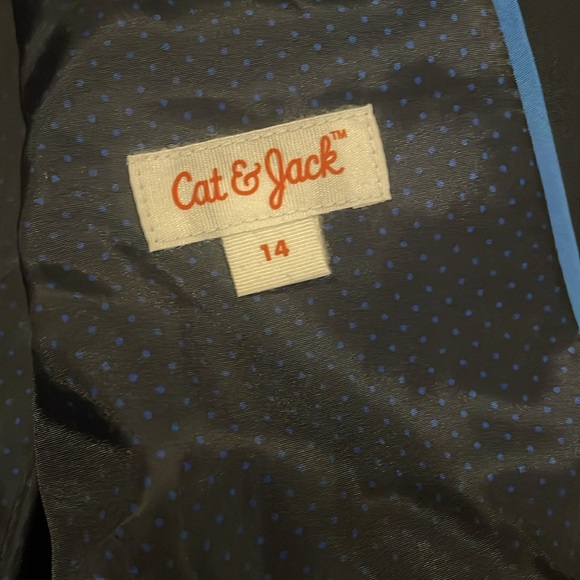 Kids Navy Blue Suit Set - Picture 10 of 11